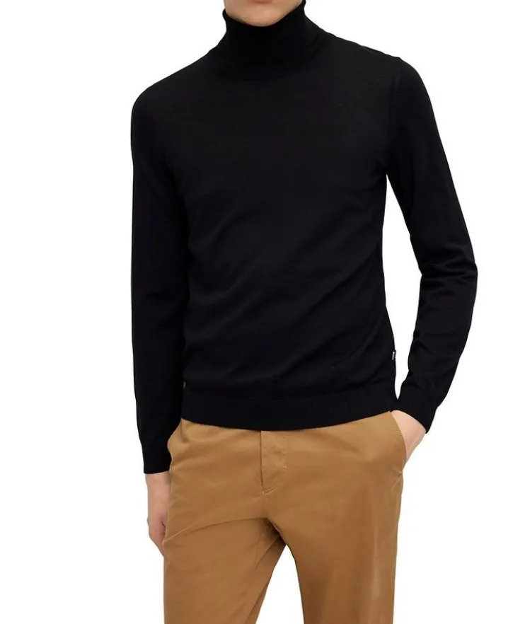 Slim-Fit Virgin Wool Rollneck Sweater