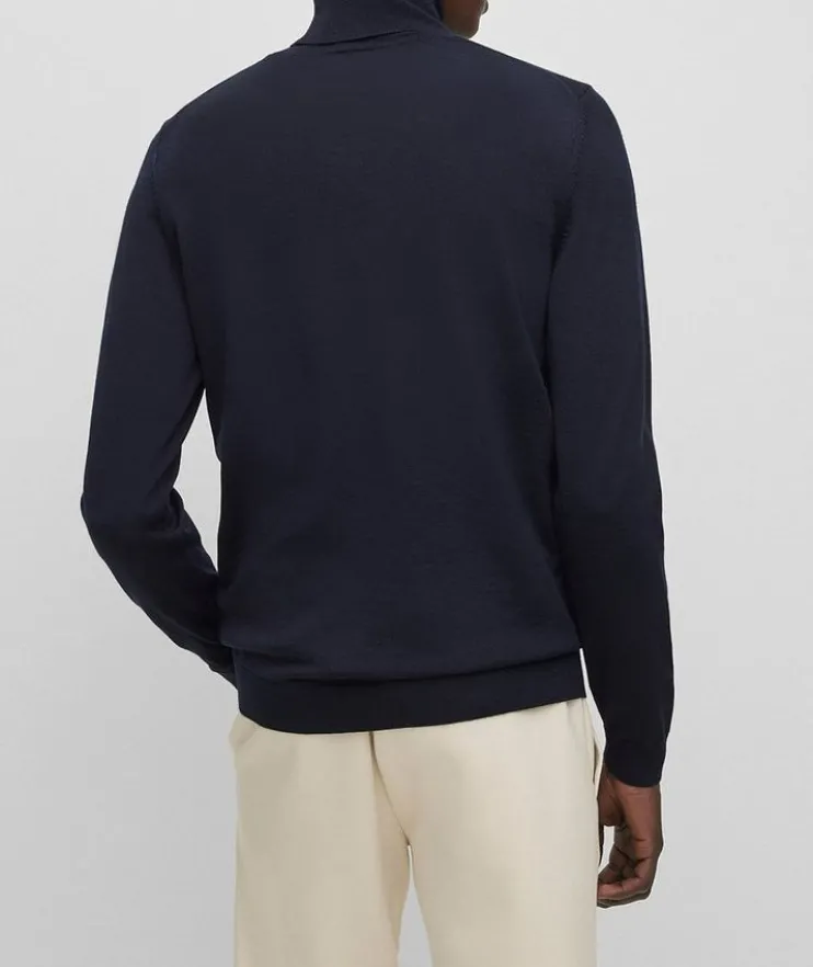 Slim-Fit Virgin Wool Rollneck Sweater