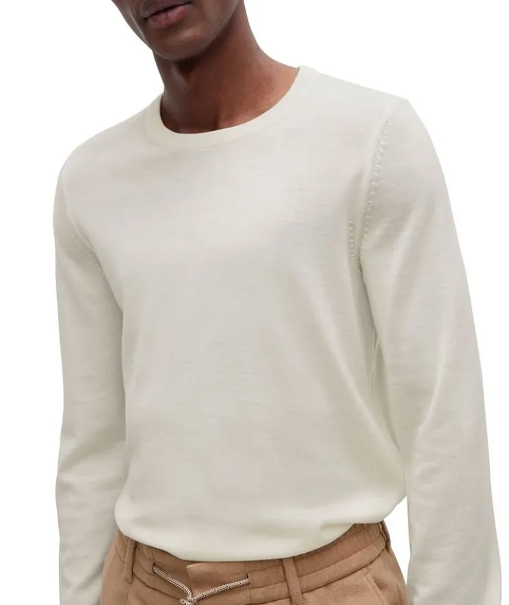 Slim-Fit Virgin Wool Sweater