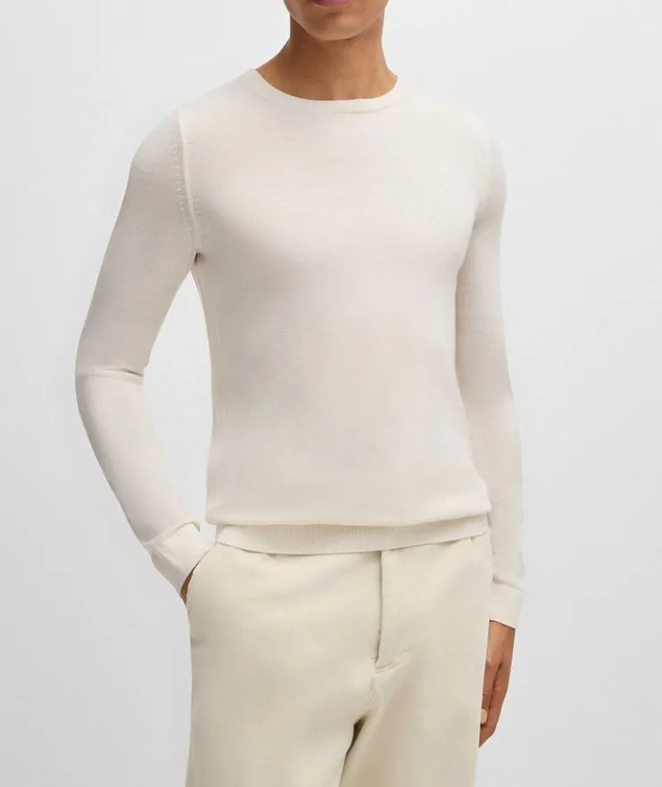 Slim-Fit Virgin Wool Sweater