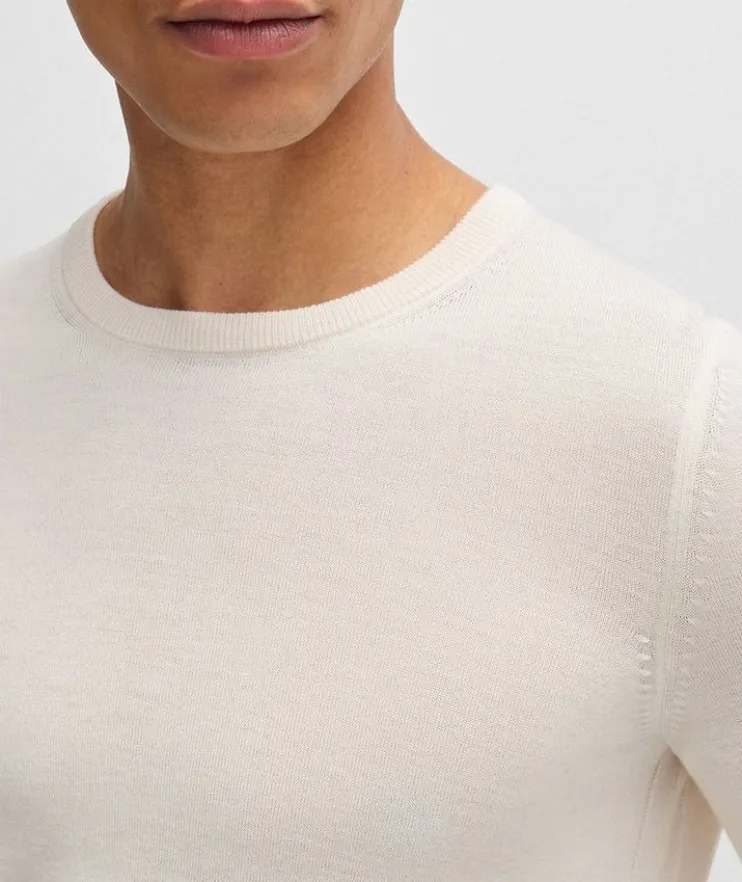 Slim-Fit Virgin Wool Sweater