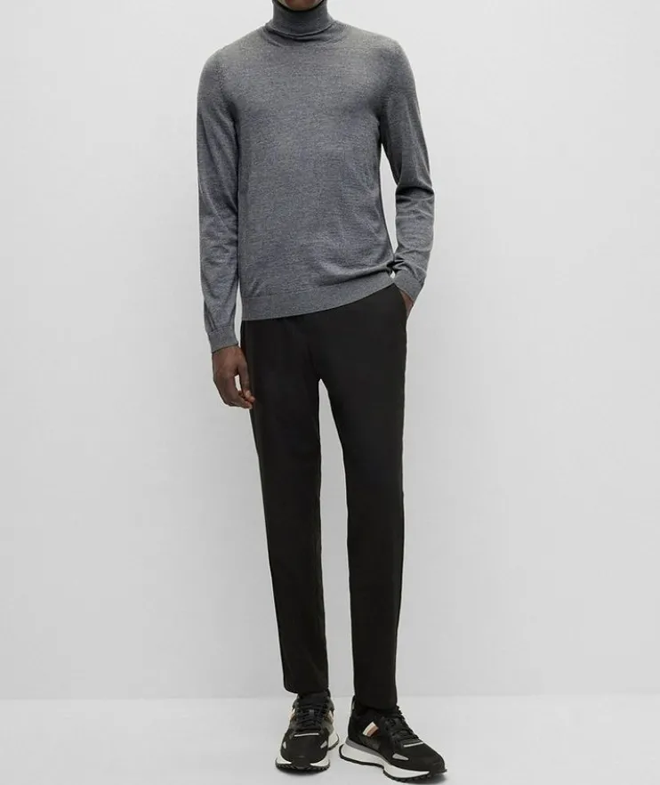 Slim-Fit Virgin Wool Rollneck Sweater
