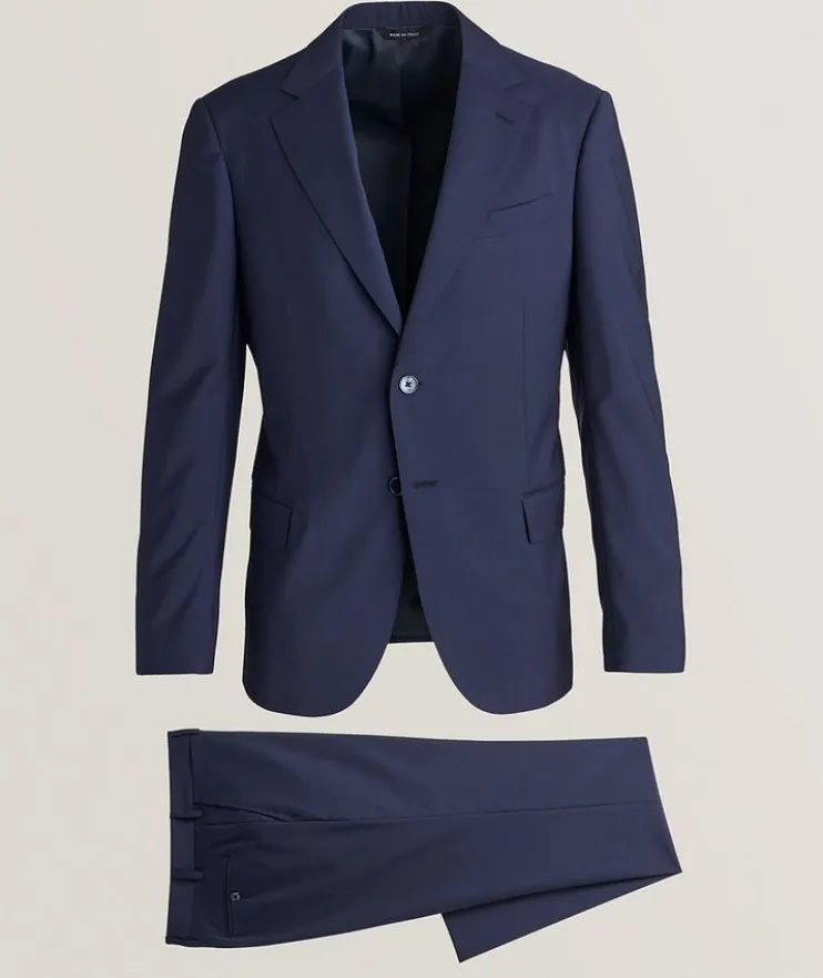 Slim-Fit Wool Suit