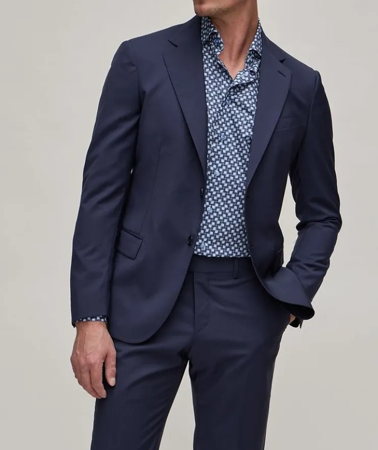 Slim-Fit Wool Suit