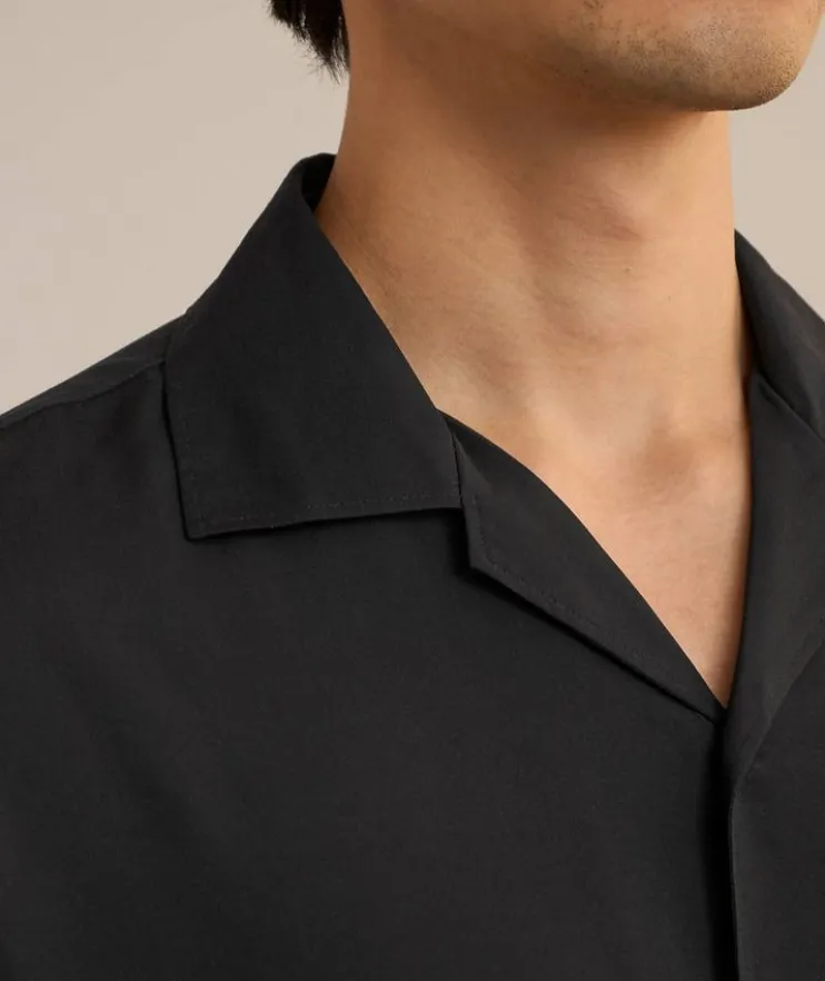 Smoke Logo Camp Shirt