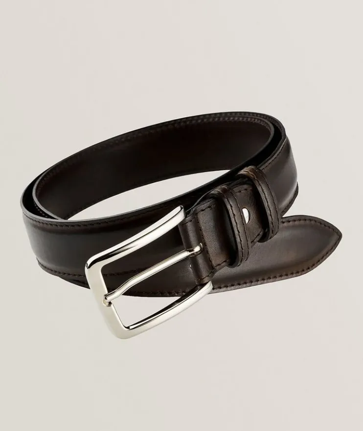 Smooth Calf Leather Belt