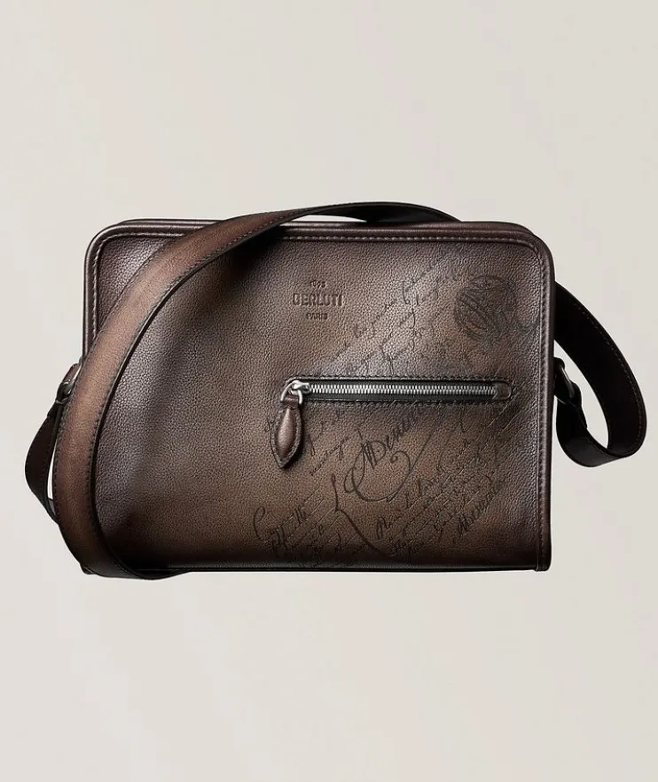 Soft Grained Leather Journalier Bag