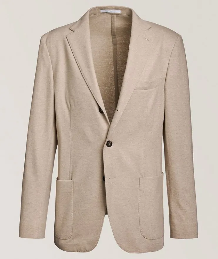 Soft Wool-Cashmere Sport Jacket