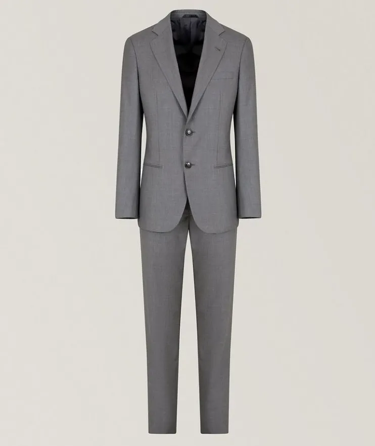 Soho Line Wool-Cashmere Suit