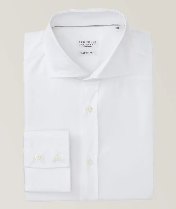Solid Cotton Shirt