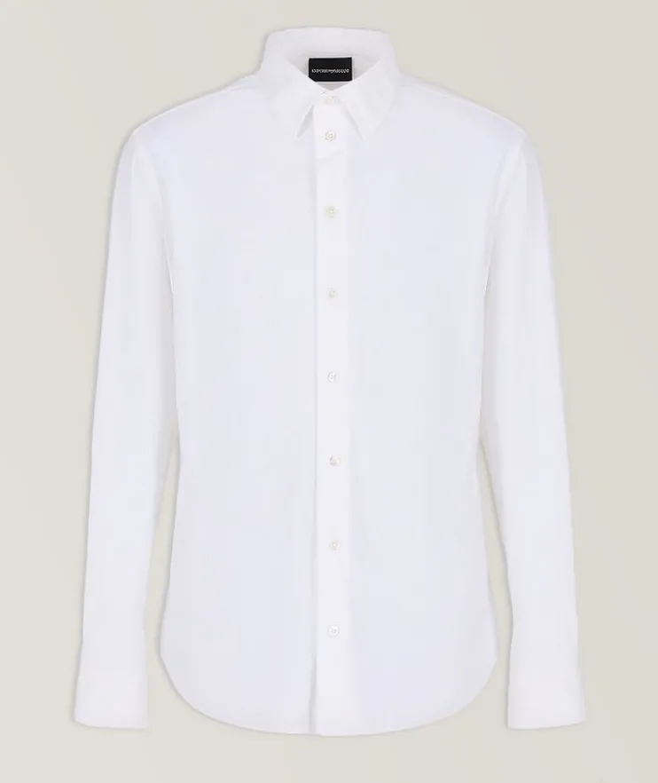 Solid Technical Stretch Shirt