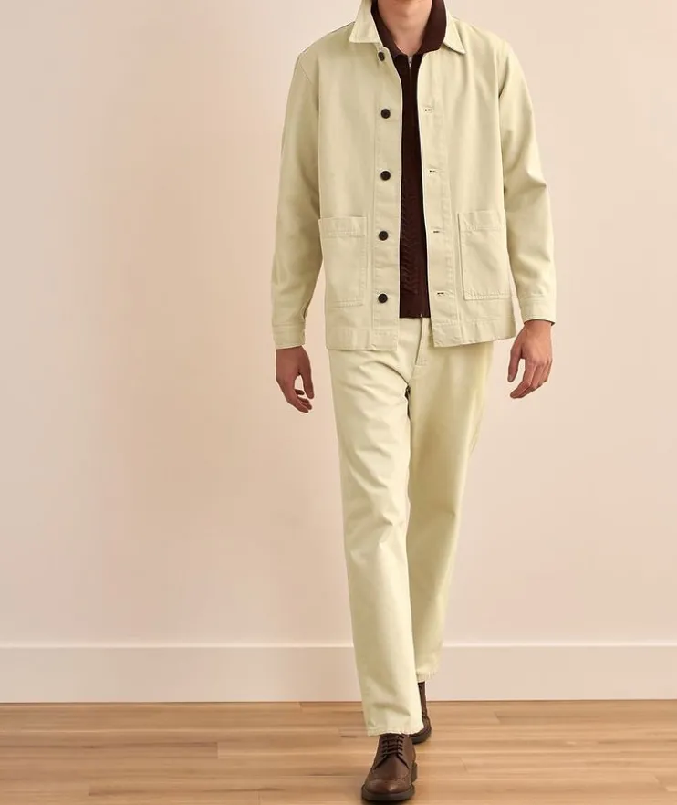 Sonny Garment-Dyed Five-Pocket Pants