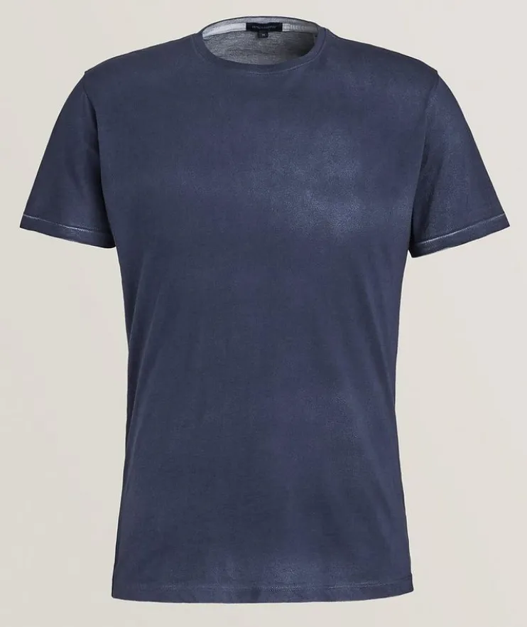 Spray Wash Pima Cotton T-Shirt
