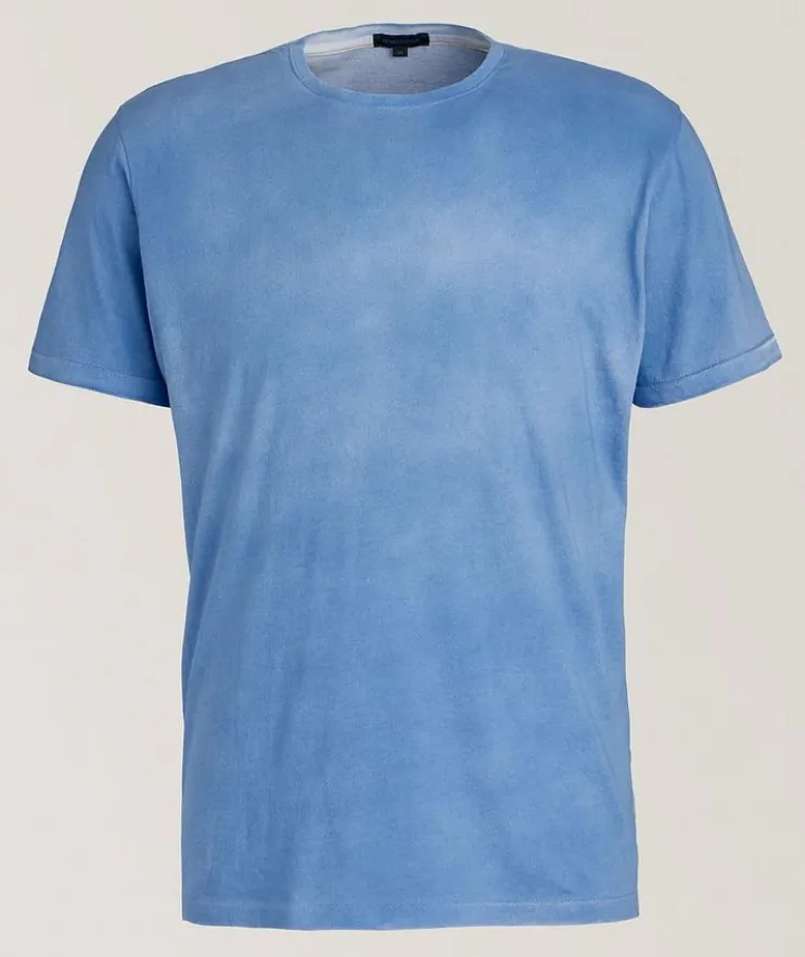Spray Wash Pima Cotton T-Shirt