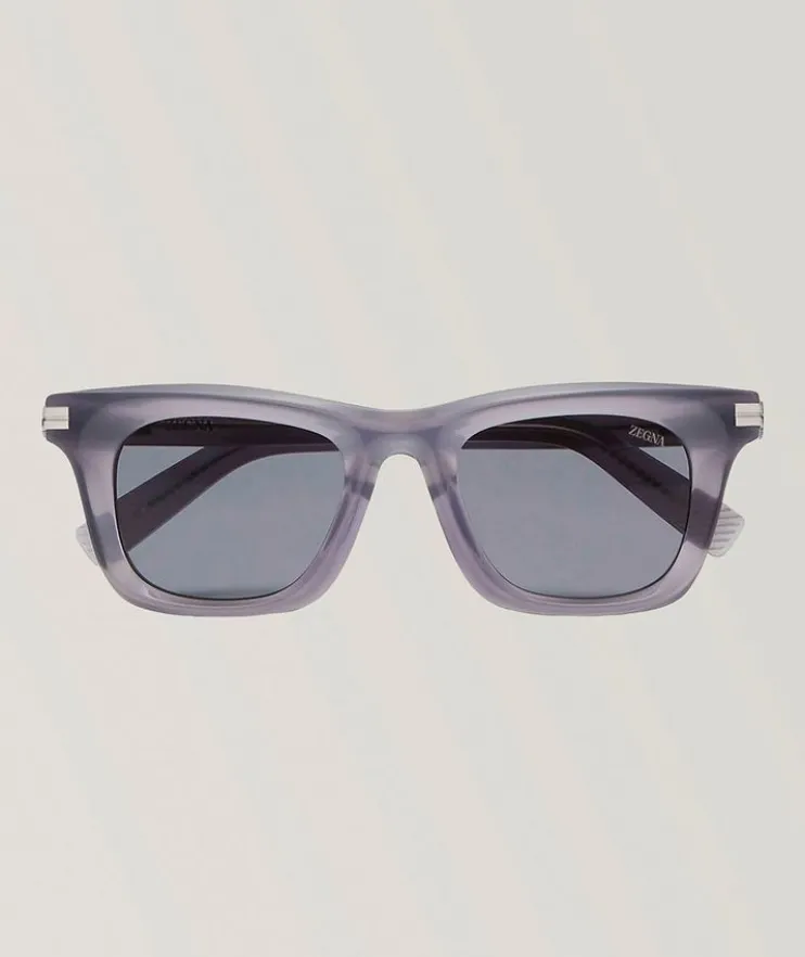 Square Acetate Sunglasses