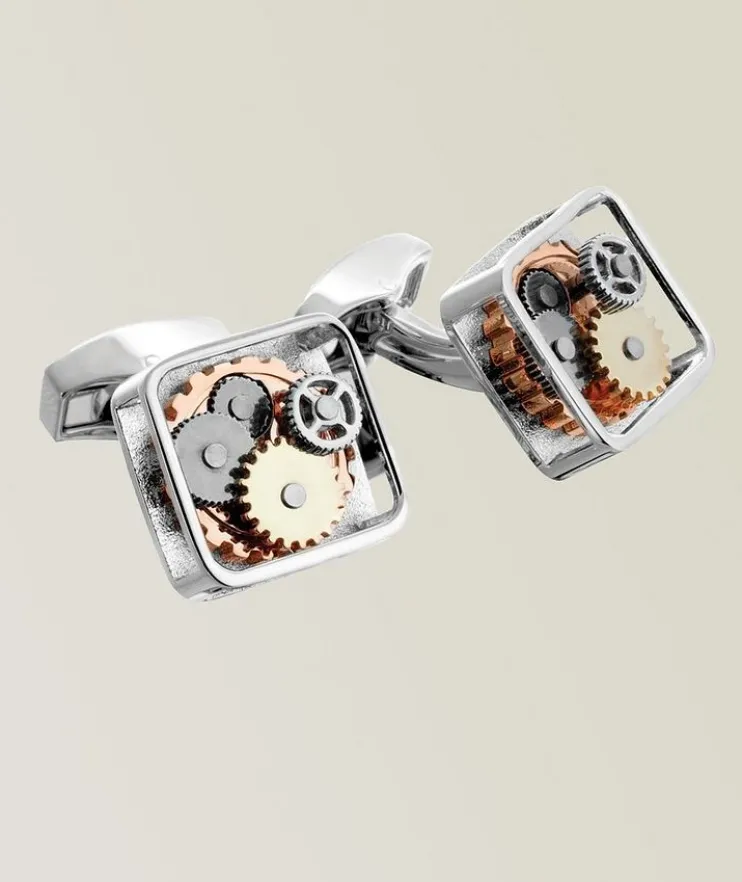 Square Gears Cufflinks