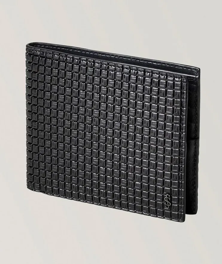 Stepan Canvas & Leather Bifold Wallet