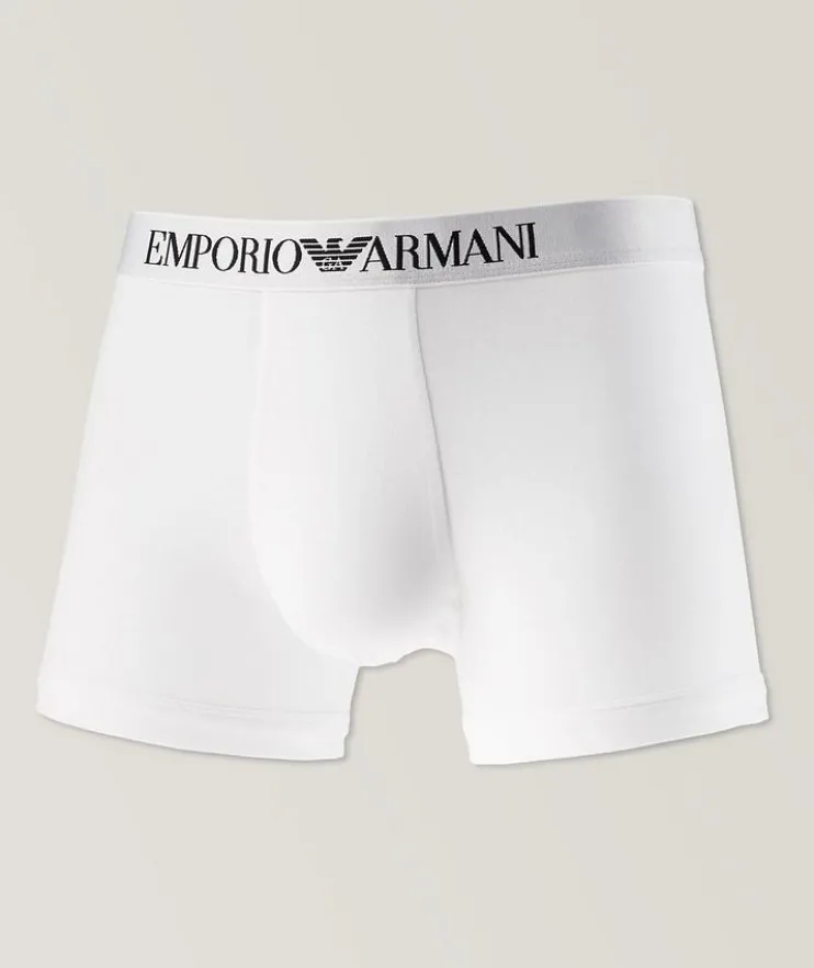 Stretch-Cotton Boxer-Briefs