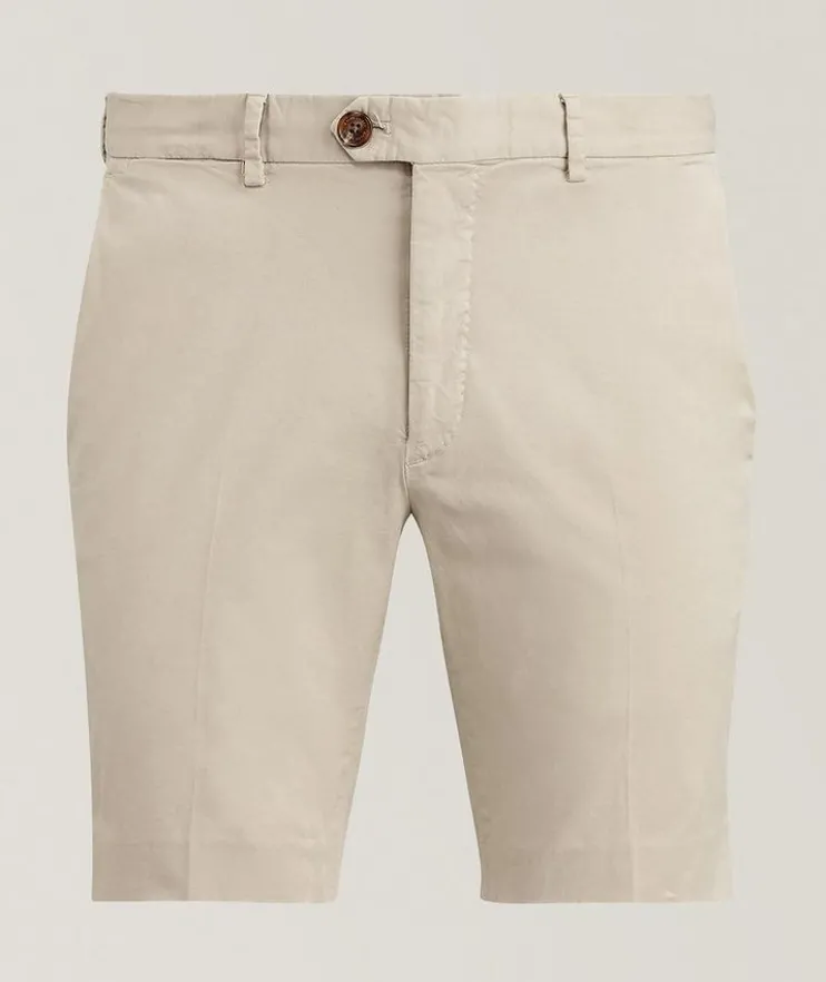 Stretch-Cotton Chino Shorts