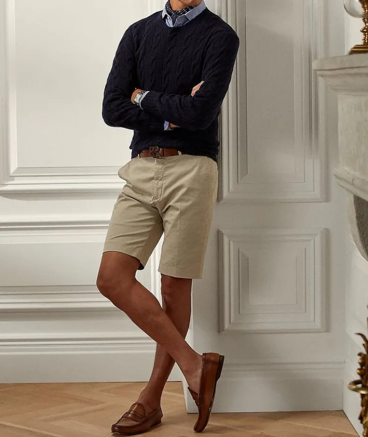 Stretch-Cotton Chino Shorts