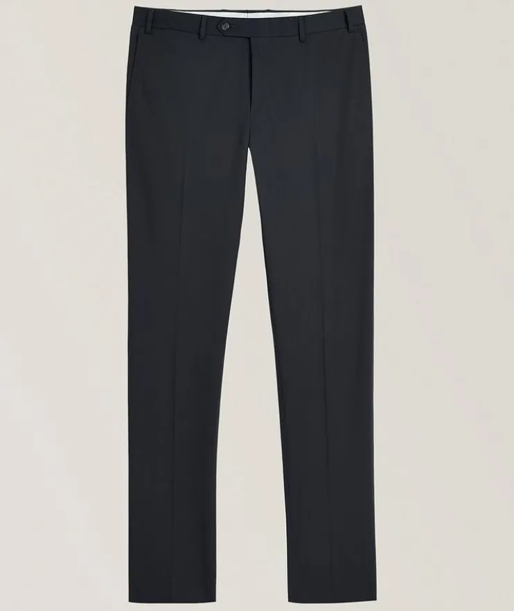 Stretch-Cotton Dress Pants