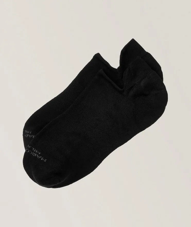 Stretch-Cotton Invisible Sneaker Socks