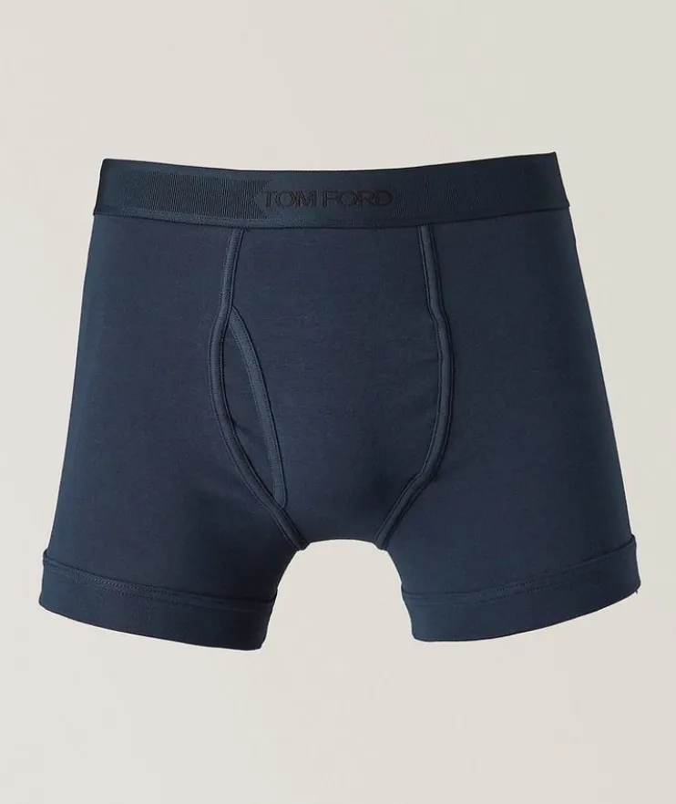 Stretch-Cotton Jersey Box Brief