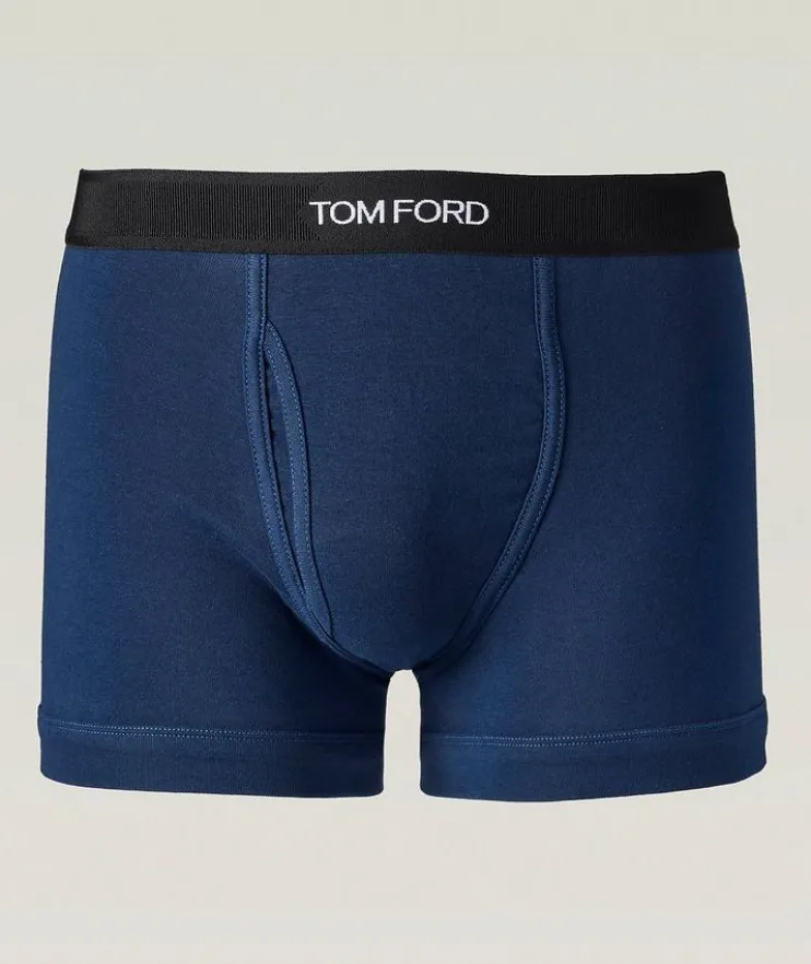 Stretch-Cotton Jersey Boxer Brief