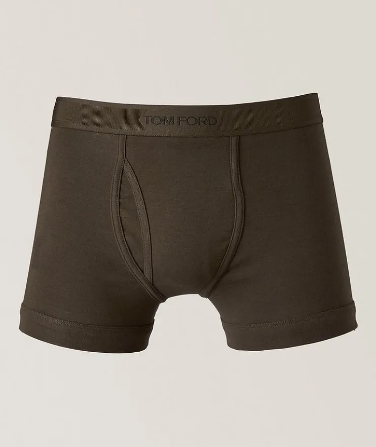 Stretch-Cotton Jersey Box Brief