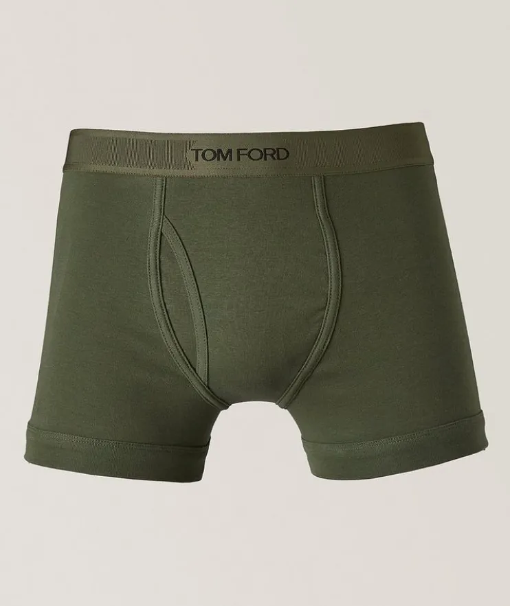 Stretch-Cotton Jersey Box Brief