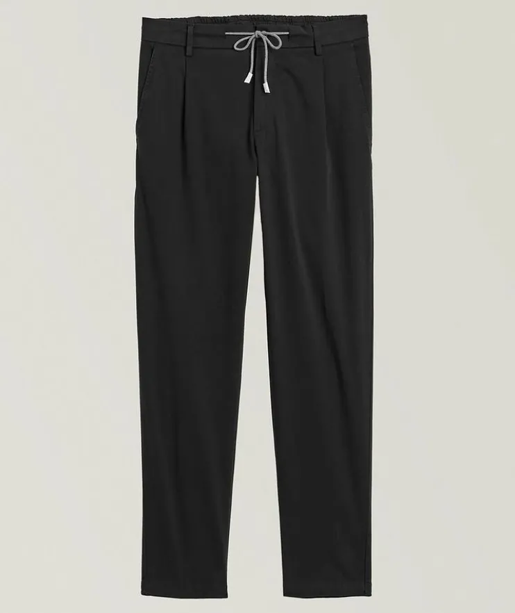 Stretch-Cotton Joggers