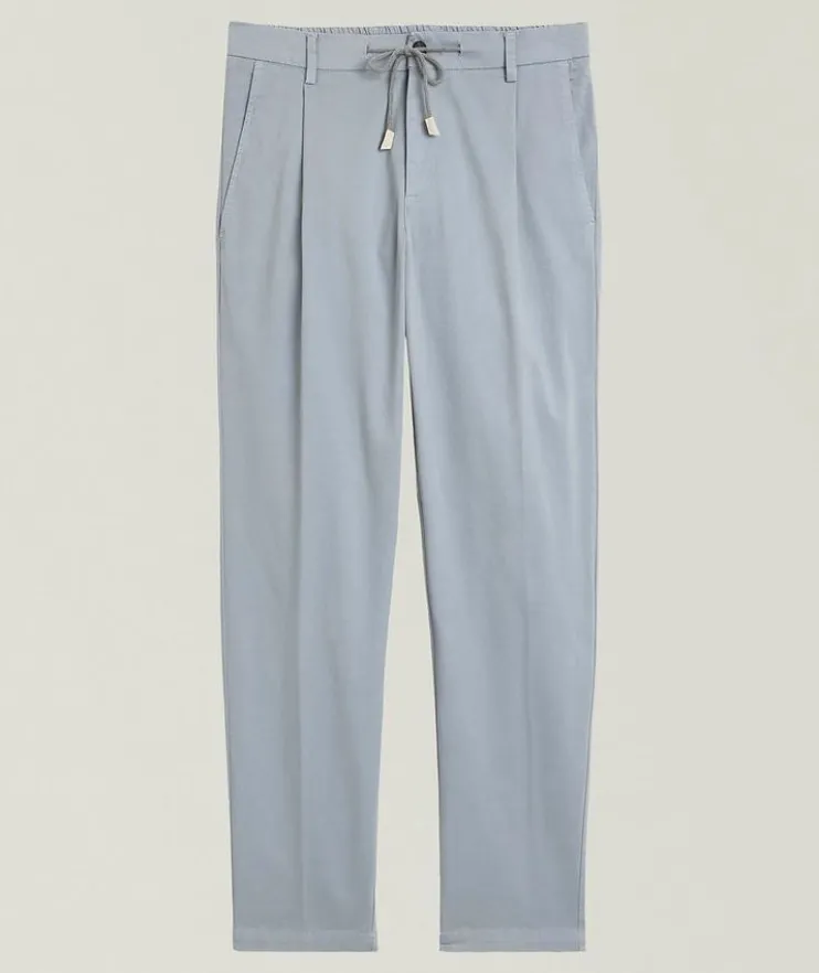 Stretch-Cotton Joggers