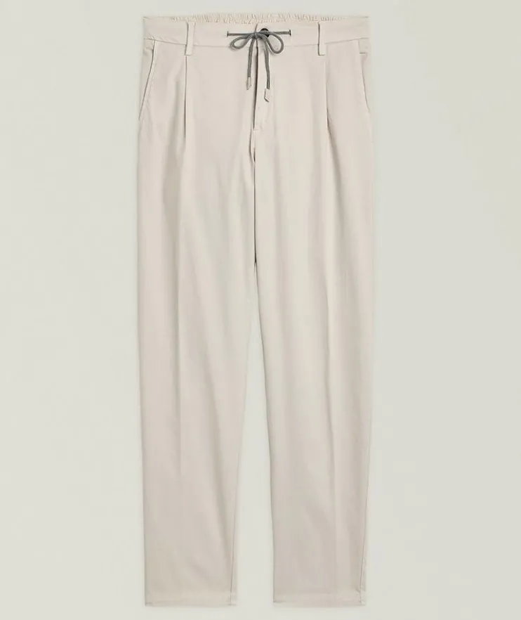 Stretch-Cotton Joggers