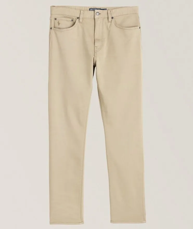Stretch-Cotton Pants