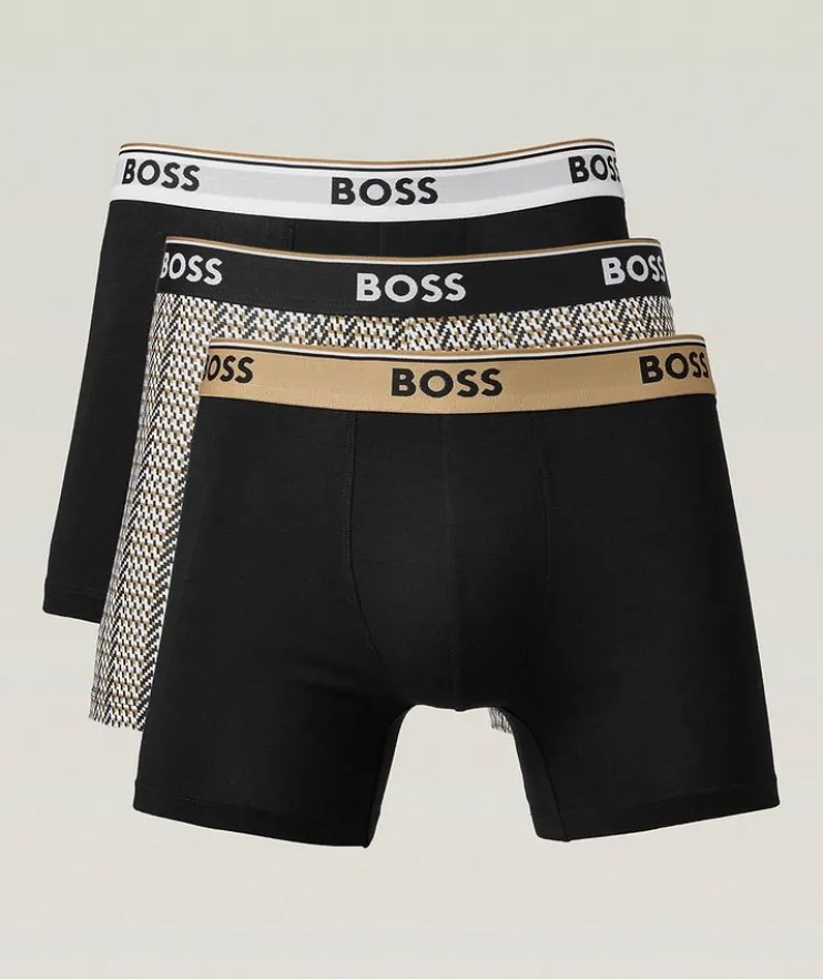 Stretch-Cotton Power Boxer 3-Pack