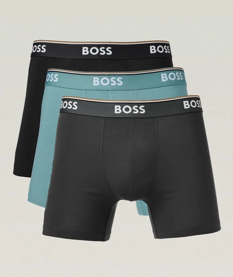 Stretch-Cotton Power Boxer 3-Pack