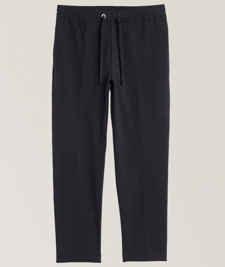 Stretch-Cotton Tapered Sweatpants