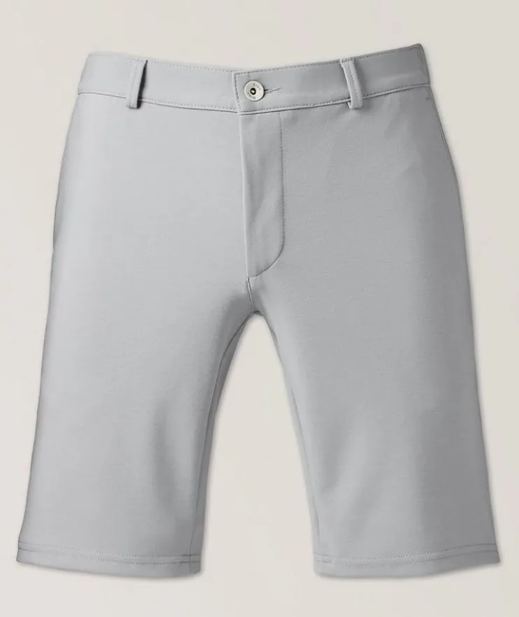 Stretch-Jersey Chino Shorts