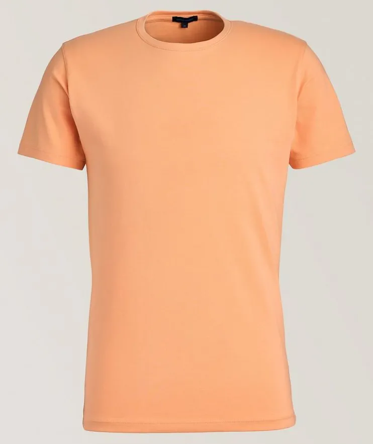 Stretch-Pima Cotton Crewneck T-Shirt