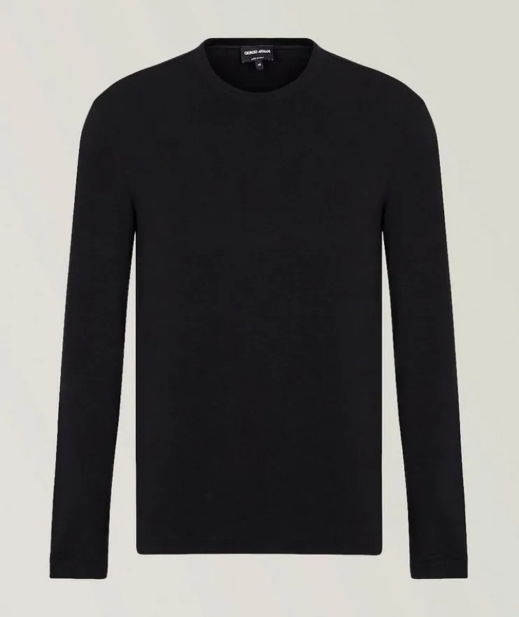 Stretch-Viscose T-Shirt