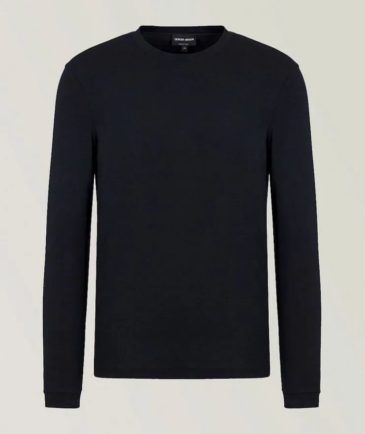 Stretch-Viscose T-Shirt