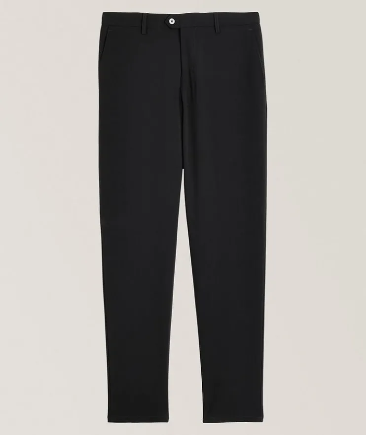 Stretch-Wool Crêpe Tapered Pants