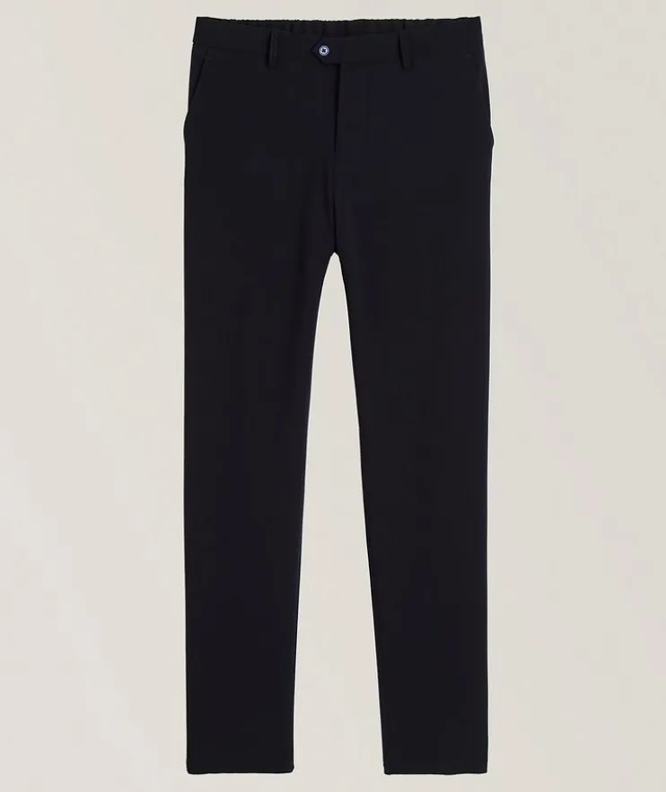 Stretch-Wool Crêpe Tapered Pants