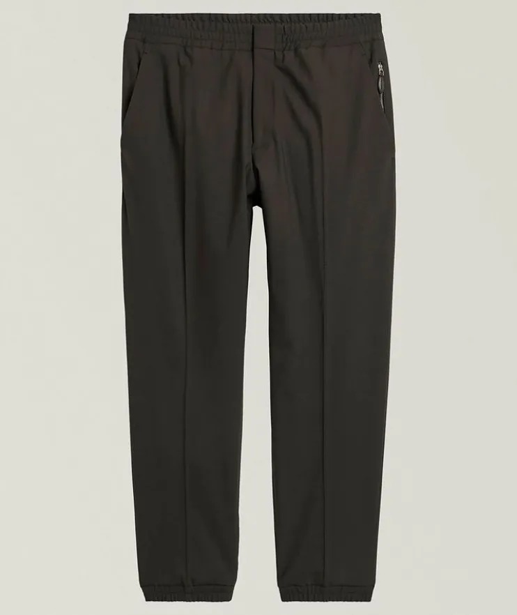 Stretch-Wool Joggers