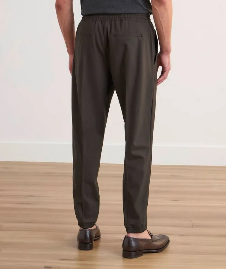 Stretch-Wool Joggers