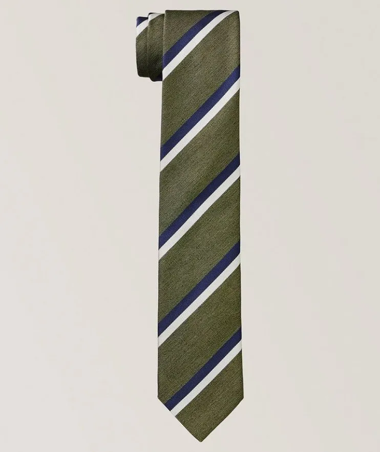 Stripe Silk Tie