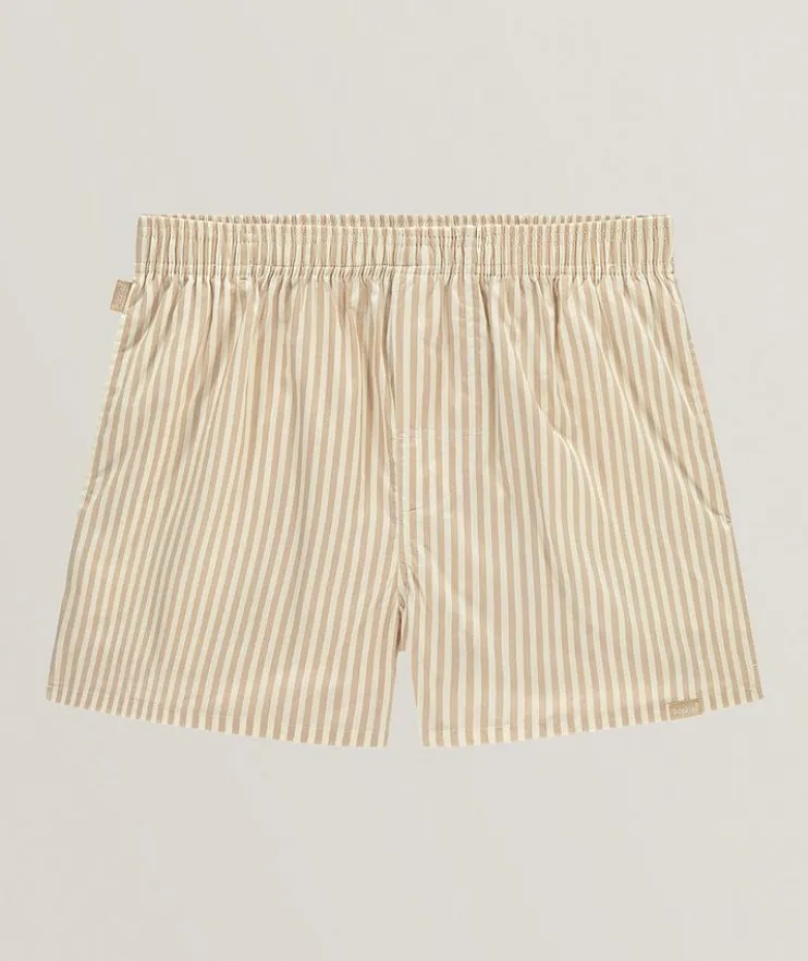 Striped Cotton Boxers