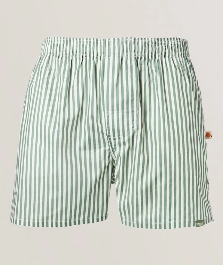 Striped Cotton Boxers