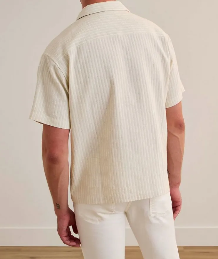 Striped Jacquard Shirt