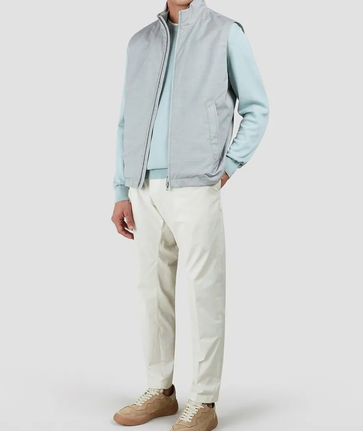 Striped Linen Jersey T-Shirt